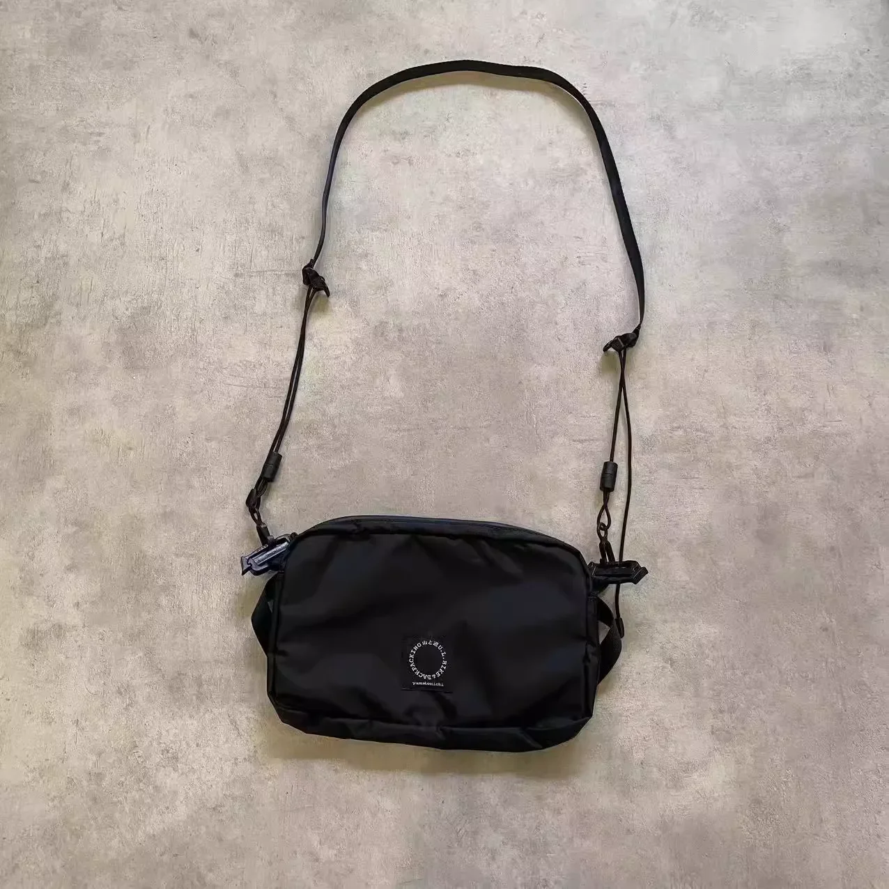 

Yamatomichi outdoor sports portable accessories connected backpack independent nylon small shoulder bag