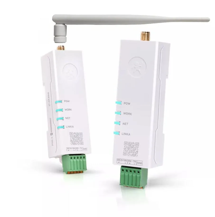 USR-DR154 Dr152 Din Rail 4G LTE Modems Industrial Cellular Modem Supports RS485 RS232 Port