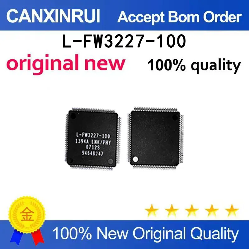 (5-100 pieces)Brand new original L-FW3227-100 QFP spot chip IC