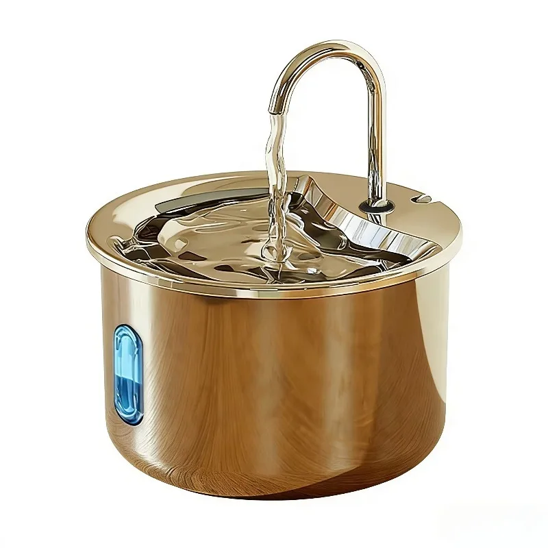 Automatic  Stainless Steel  Flowing Water Smart Sensor Waterproof Cat Water Dispenser