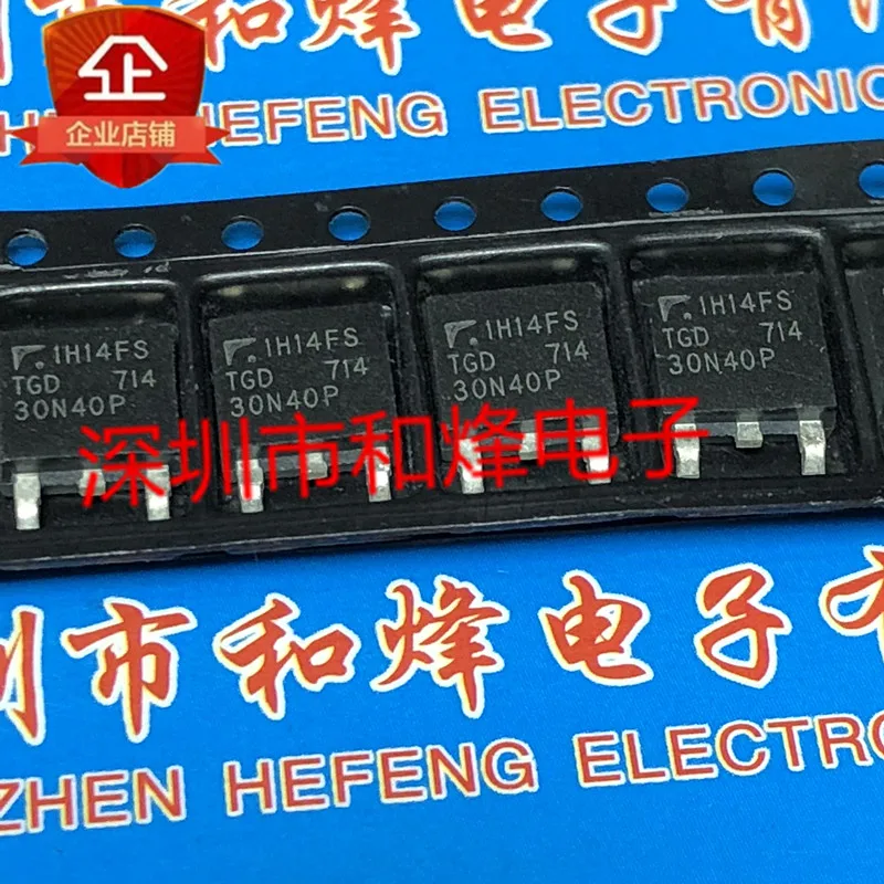 10PCS TGD30N40P  TO-252 40V 30A    in stock 100% new and original