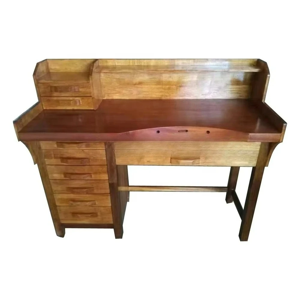 

great value for money DIY Gold Goldsmith Jeweler Jewellery Making Table Jewelers Workbench Solid Wood Workbench for Sale