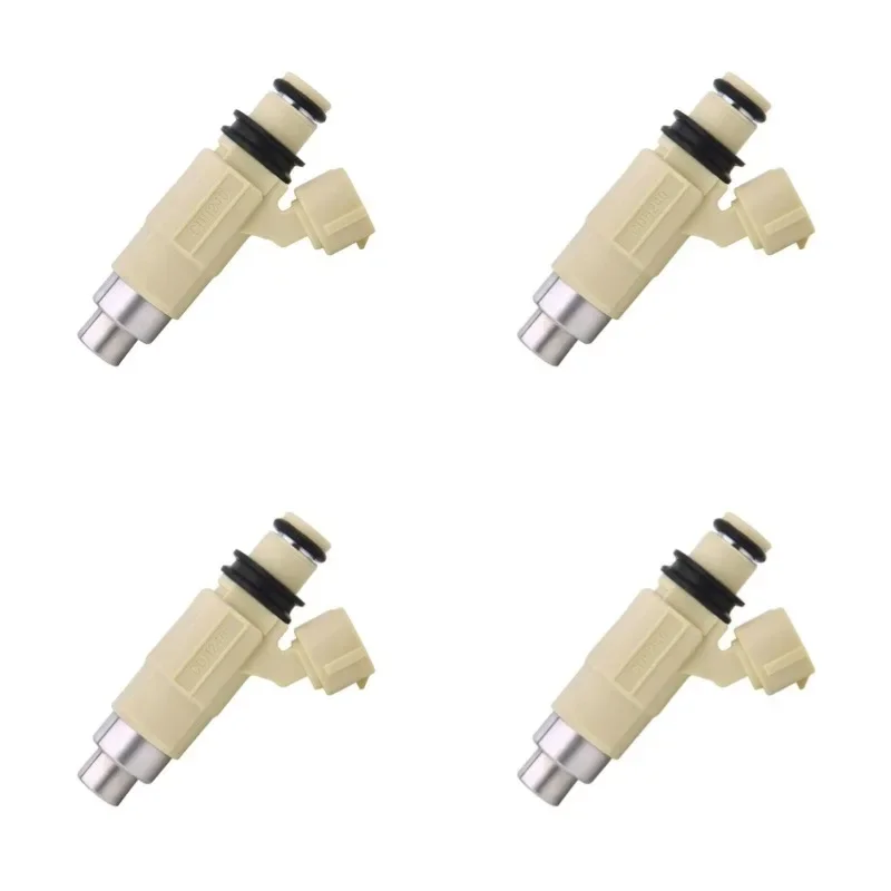 4PCS Fuel Injectors CDH240 MR507252 69J-13761-00-00 F410261 For Yamaha 200HP 225HP F200 F225 Four Stroke Outboard 2002-2012