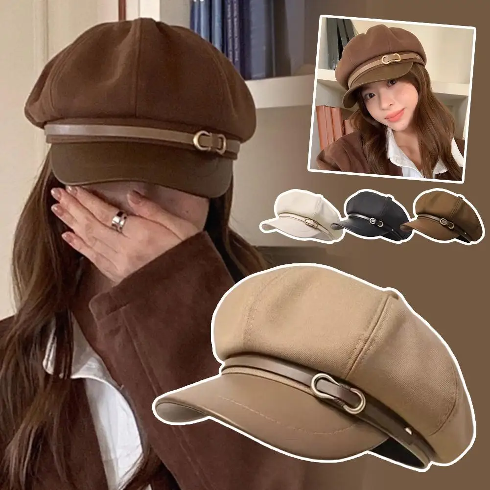 Mädchen-Retro-Baskenmütze, Malermütze, modisch, weicher Stoff, Winter, warm, für Ausflüge, Reisen, Urlaub