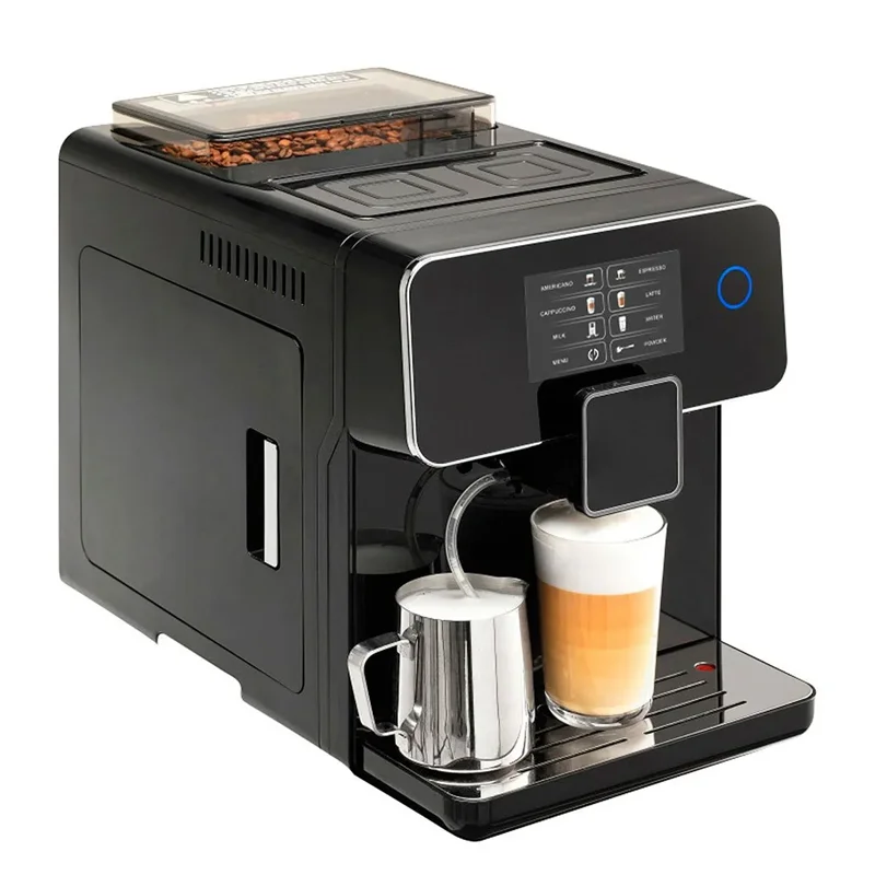 

Intelligent Coffee Machine 19 Bar Automatic Coffee Maker Machines With Coffee Bean Grinder Appliances For Kitchen Office Home