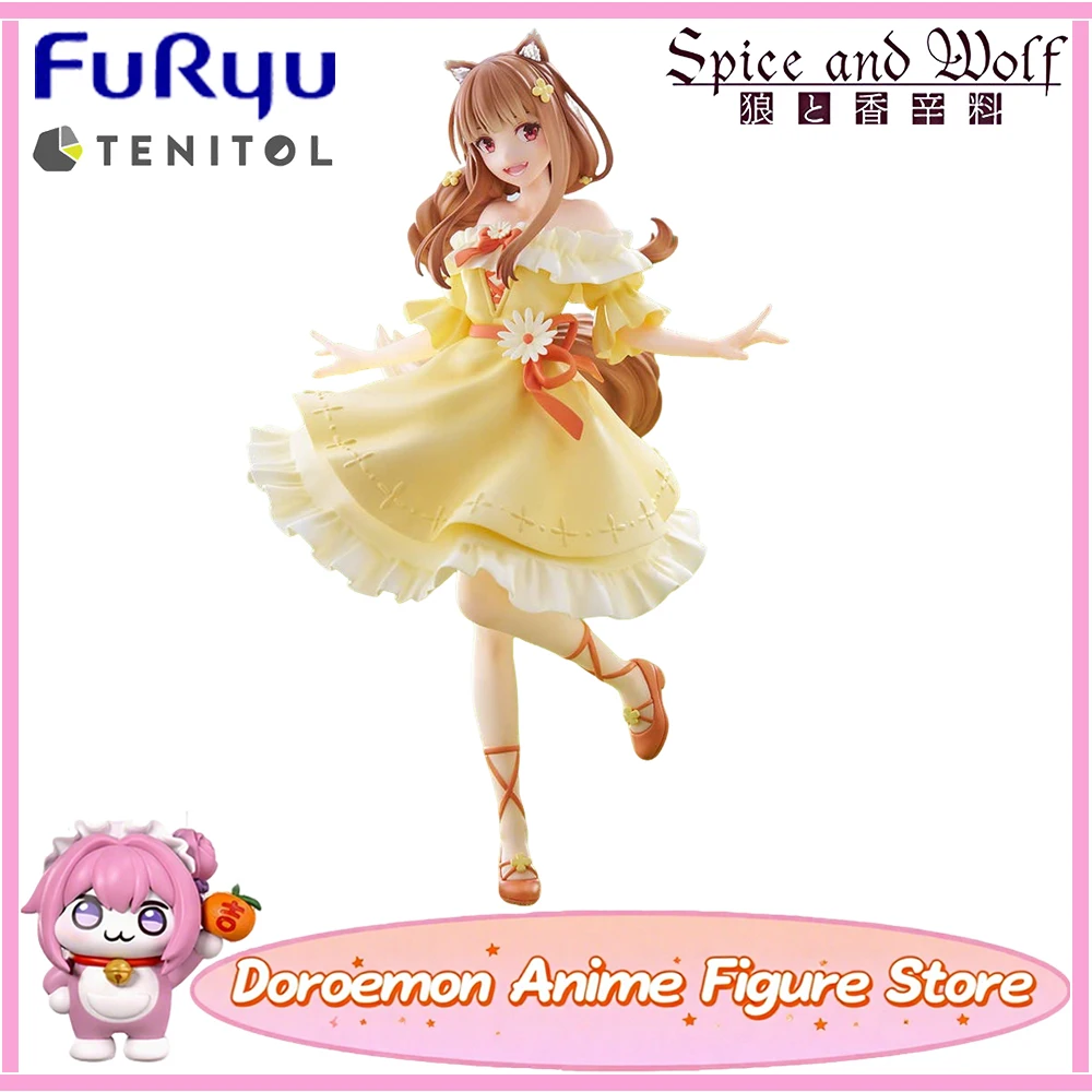 

In Stock Original Furyu Tenitol Spice and Wolf: Merchant Meets The Wise Wolf Holo Collectible Anime Beauty Girls Figures Model