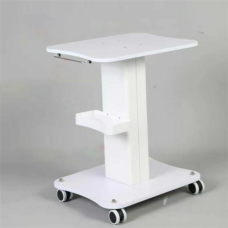 

Simple Vertical Beauty Machine Trolley Stand Rolling Movable Cart For Home Use Salon Equipment