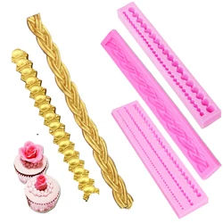 15 Kinds Pearls & Rope Silicone Molds Fondant Chocolate Candy Gumpaste Lollipop Crystal Epoxy Soft Clay UV Resin Bake Tools C368