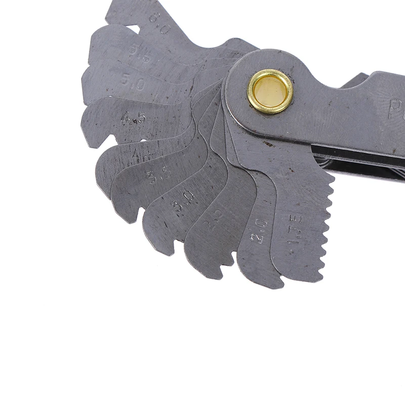 Thread Measuring Gage 60 Degree Metric Screw Thread Pitch Gauge For Measuring Thread And External Thread Tooth Pitch