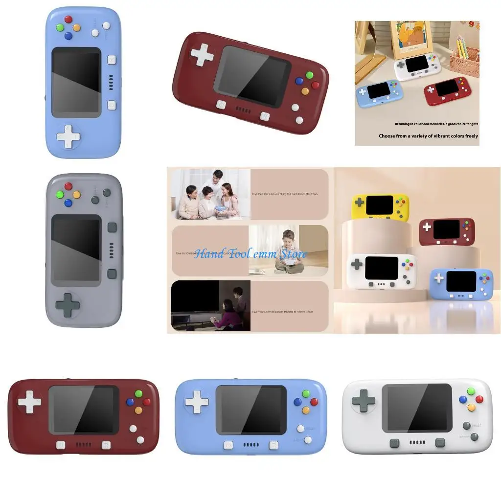 

H37F Traditional Tiny Play Comfort 256 Preloaded Traditional Contests Thin ABS Building 720P Visuals Easy Transportable Play