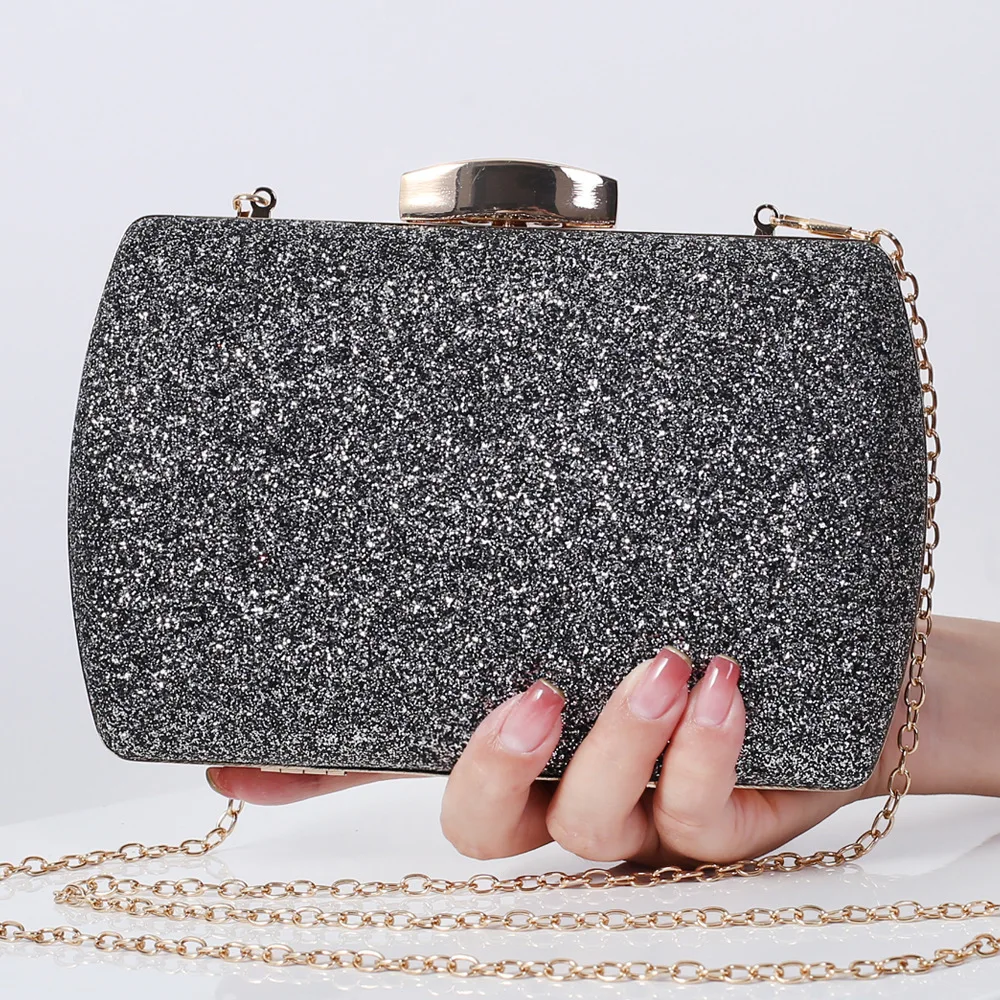 Kim Cương Đỏ Clutch Nữ 2022 Cao Cấp Túi Xách Buổi Tối Ví Lấp Lánh Đeo Vai Messanger Túi Dự Tiệc