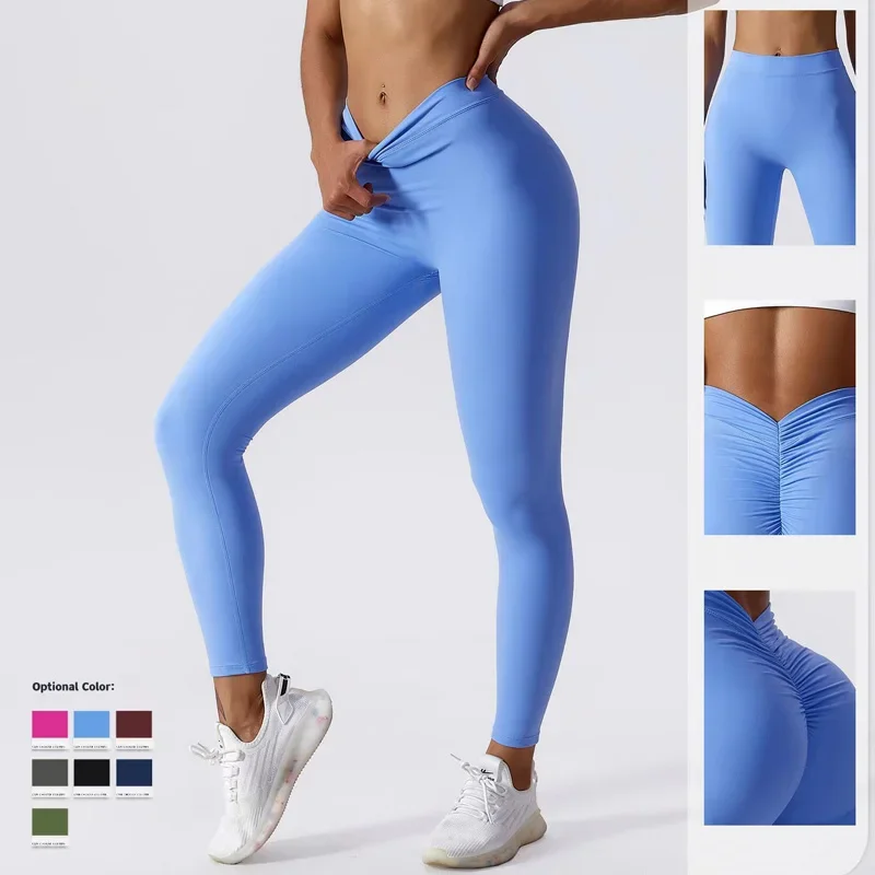 Women Outfit Fintess Breathable and Quick Drying Yoga Leggings Running Sport High Waist Pant Workout Clothes Leggings for Women