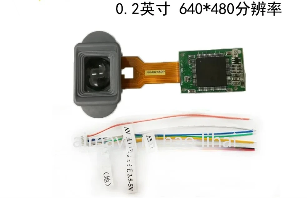 DIY Night Vision Device Display Monocular Viewfinder AV Signal Input Interface LCD 640 * 480 Resolution