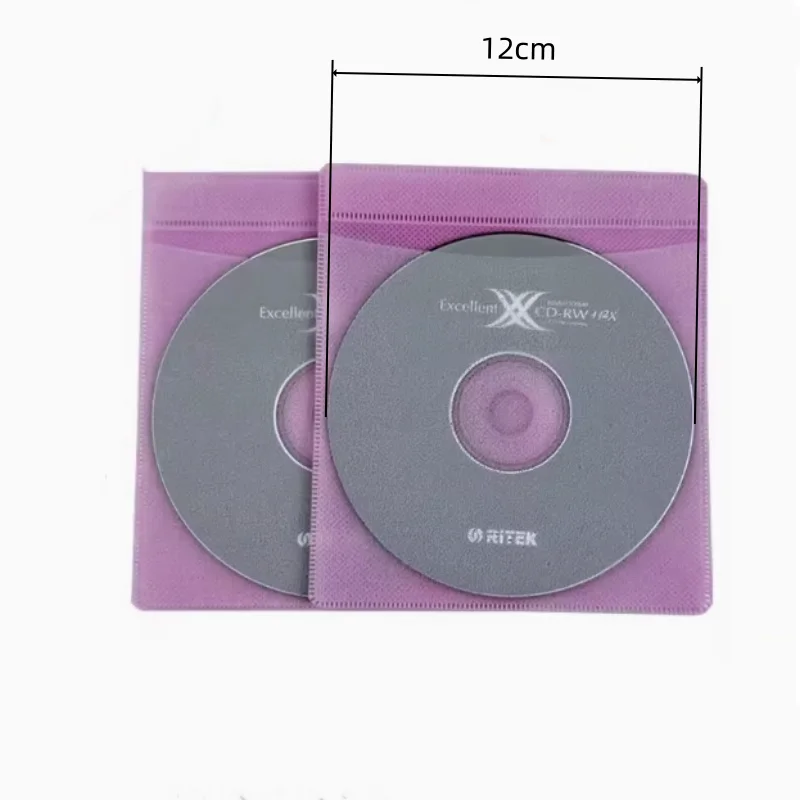 10PCS 12cm CD-RW Rewritable Blank recordable Discs 700MB 12X