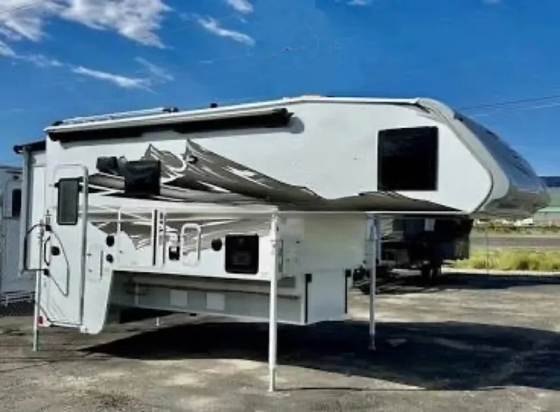 Generation Slide In Truck Camper With Built-in Awning Oversize Storage Lightweight Frame Off Road Customizable Size