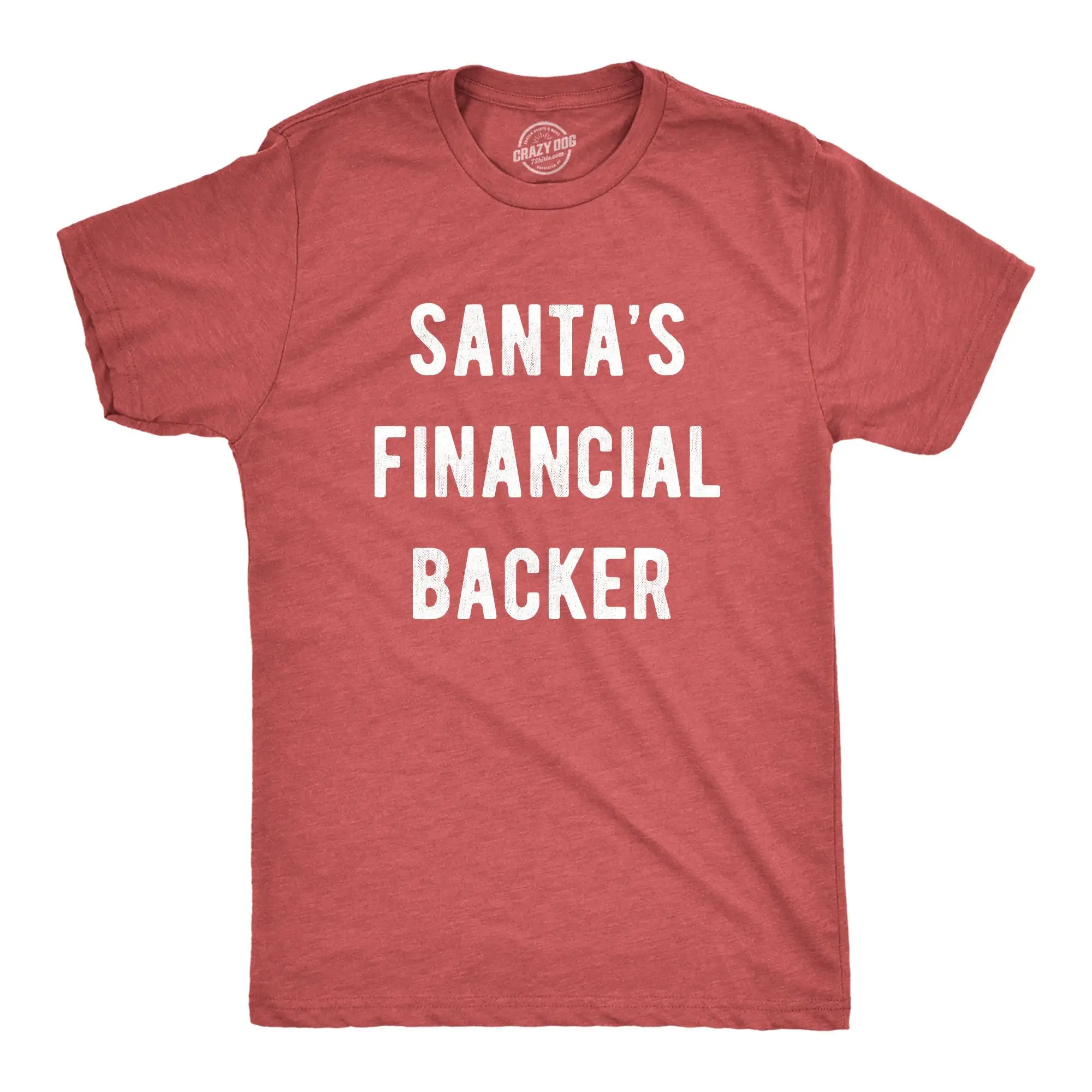 Funny Christmas T Shirt Santa'S Financial Backer Xmas Offensive S Sarcastic