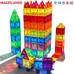 Décennie s de Construction Magnétiques Montessori Dos pour Enfants, Ensembles de Construction DIY, Étoile, Diamant, Carreaux Magnétiques, Cadeau pour Enfants