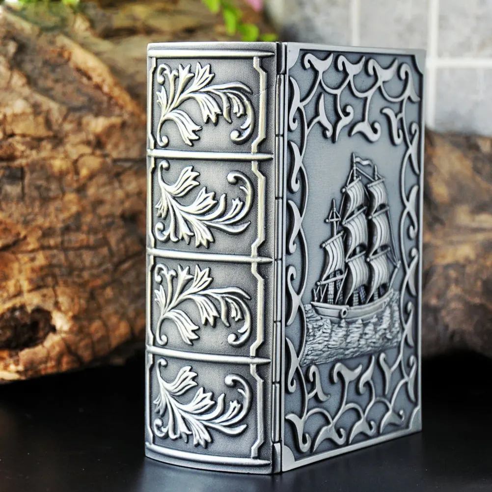 

Чехол для гаджета в стиле ретро, премиальный цинковый сплав для хранения ювелирных изделий, уникальный элегантный подарок, ювелирные изделия, всякая всячина