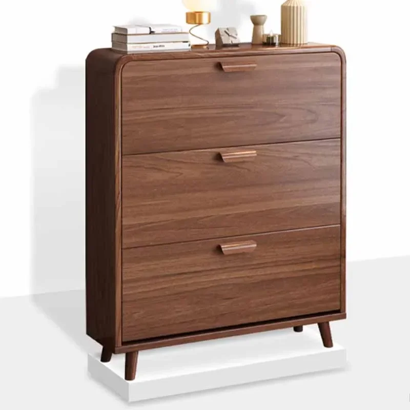 Minimalist Design High-end Entryway Narrow Storage Cabinet Home Use Dust Proof Storage For Hallway Ultra-thin Shoe Cabinets