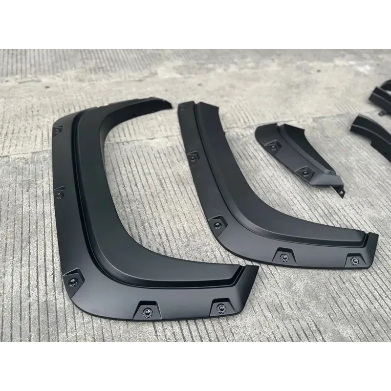 

High Quality Matte Black Fender Flares Wheel Eyebrow With Decorative Bolts For L200 MR MQ 2023+