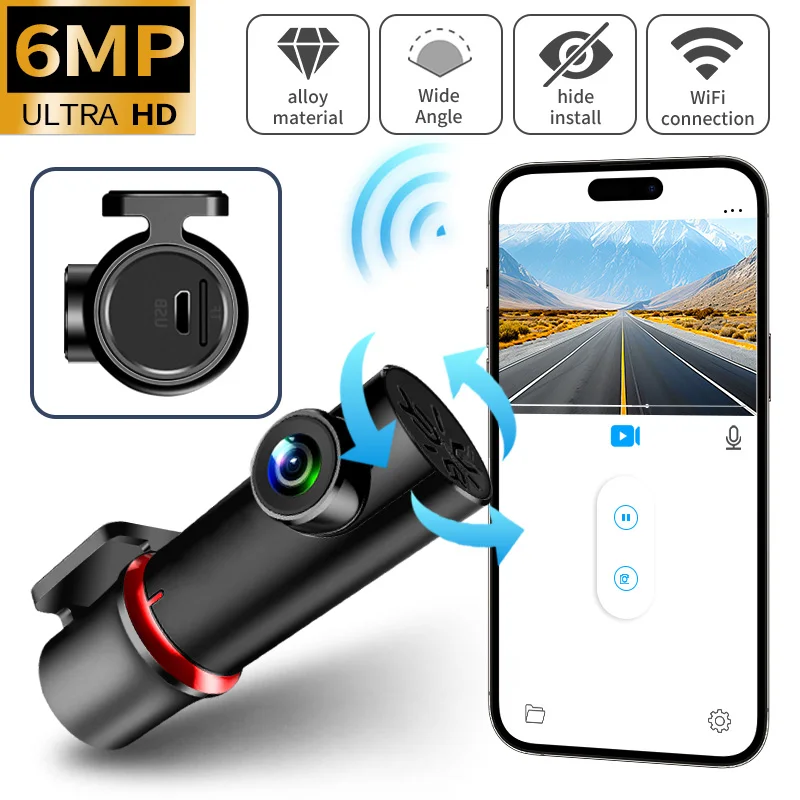WI-FI Dash Cam 6MP …