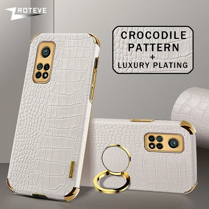 Mi 10T Case Zroteve Crocodile Pattern Leather Cover For Xiaomi Mi 10T Pro 10i 10 Lite Xiomi Mi10 Mi10i Mi10T Global Phone Cases