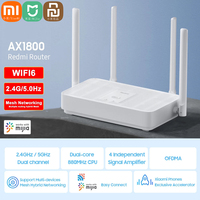 Xiaomi Redmi Router AX1800 Wifi 6 Mesh WIFI Gigabit 2.4G/5.0GHz Dual-Band Wireless Signal Repeater Amplifier High Gain Antenna