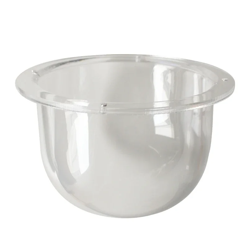 ID125/143/160/190mm Acrylic Clear Dome Cover for Security Camera Transparent Protective Housing Dustproof Surveillance Enclosure
