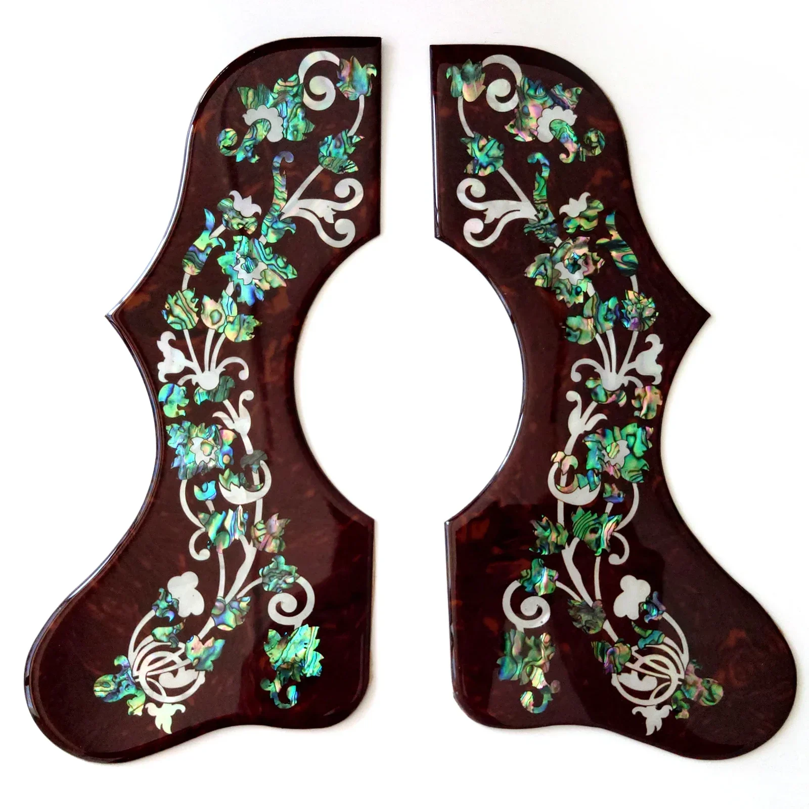 

J200 SJ200 Acoustic Guitar Pickguard 41-42" Guitar Self-Adhesive Scratch Plate Abalone Shell Inlay – 2mm Thick