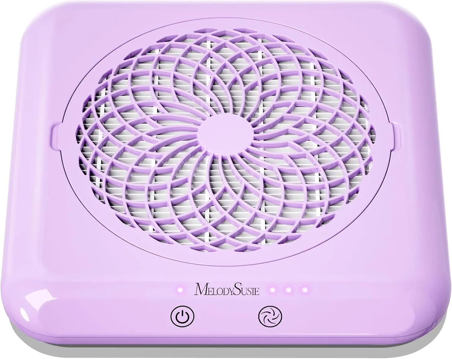 Professional Nail Dust Collector with Max Suction Power, 4500RPM Vacuum Fan, 3 Modes & Touch Control for Salon Use in Purple