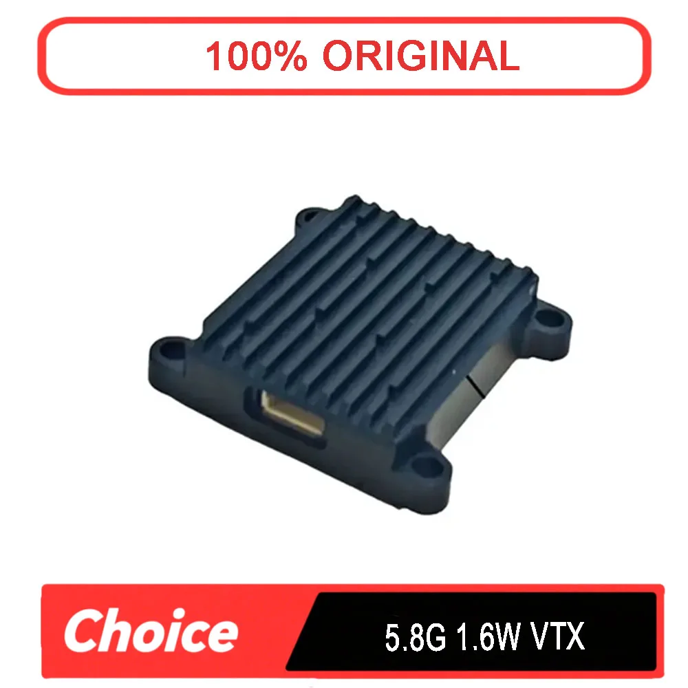 

5.8G/4.9G 25-1600MW Регулируемый FPV высокой мощности VTX, большой радиус действия для дрона, прочный