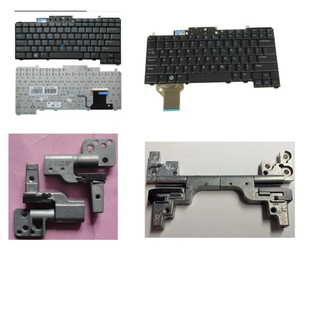 For Dell D620 D630 D531 D820 D830 PP18L M65 M4300 Laptop Keyboard Hinges (Store ID 00358)