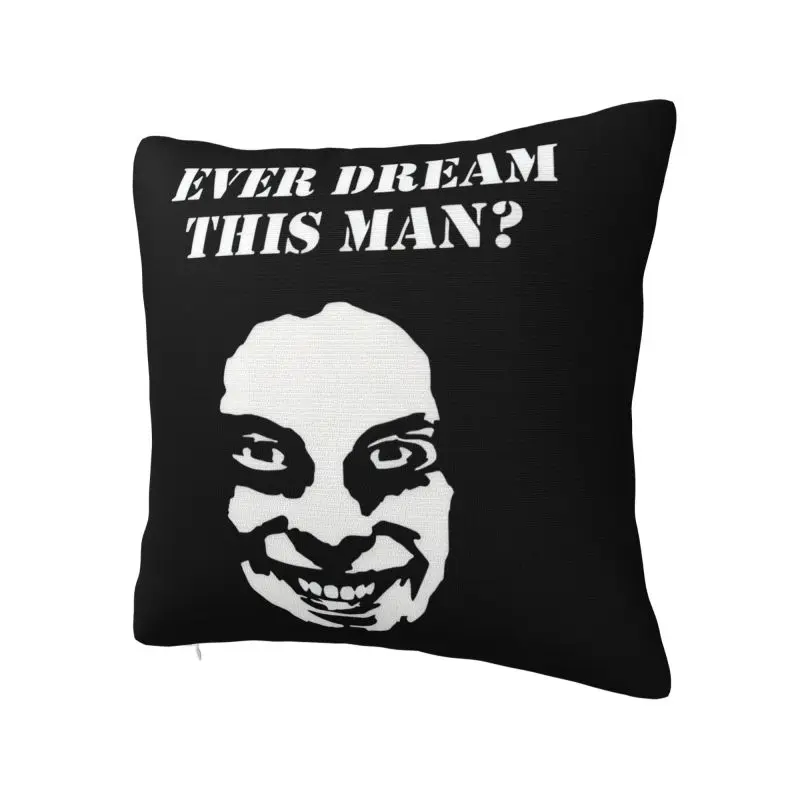 Aphex Twin Ever Dream This Man Cushion Cover 55x55cm Velvet Pillow Case for Sofa Car Square Pillowcase Home Decorative