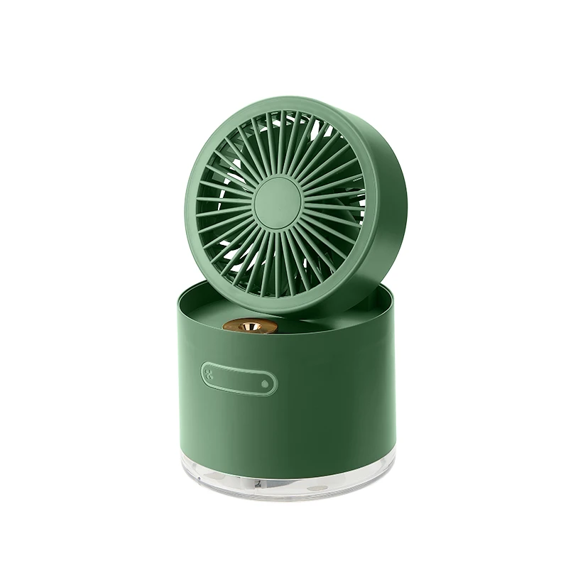 

New Style Rechargeable Desktop Mini Water Spray Fan Foldable Humidifier Fan For Office