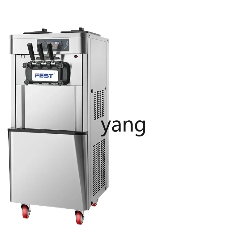 XYY three-color ice cream machine commercial automatic ice cream cone machine sundae desktop