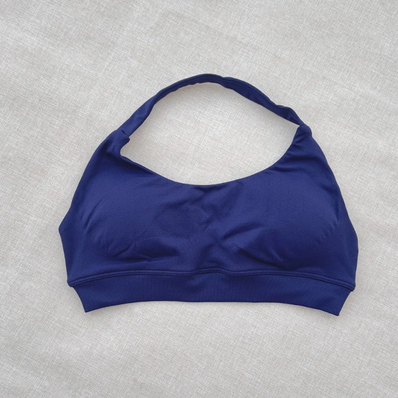 

All-in-one Solid Color Fitness Sport Bra Women High Strength Tight Top Comprehensive Training Gym Yoga Underwear With Chest Pad