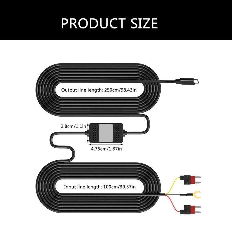 طقم الأركان الصلبة المتانة لتسجيل DashCam المستمر في جميع الظروف K1KF