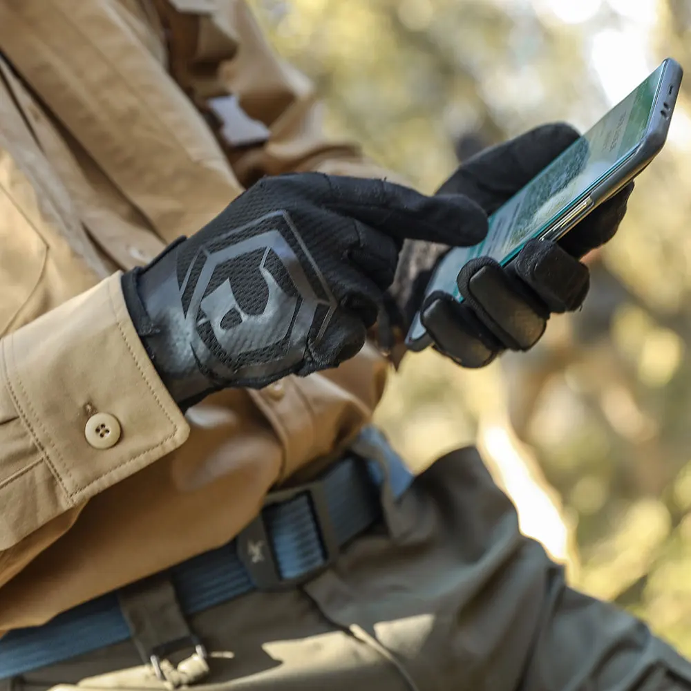 ايمرسونجير الأزرق التسمية الطنان ضوء قفازات التكتيكية القتالية اليد واقية والعتاد كامل فنجر Handwear الصيد التخييم التنزه
