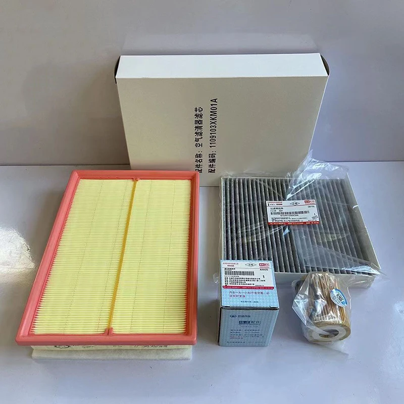 1/2/3/4pcs Filter Set for 2022 2023 GWM Great Wall Power GWM Poer CANNON Ute Air Filter&Oil Filter&Cabin Filter&Diesel Filter