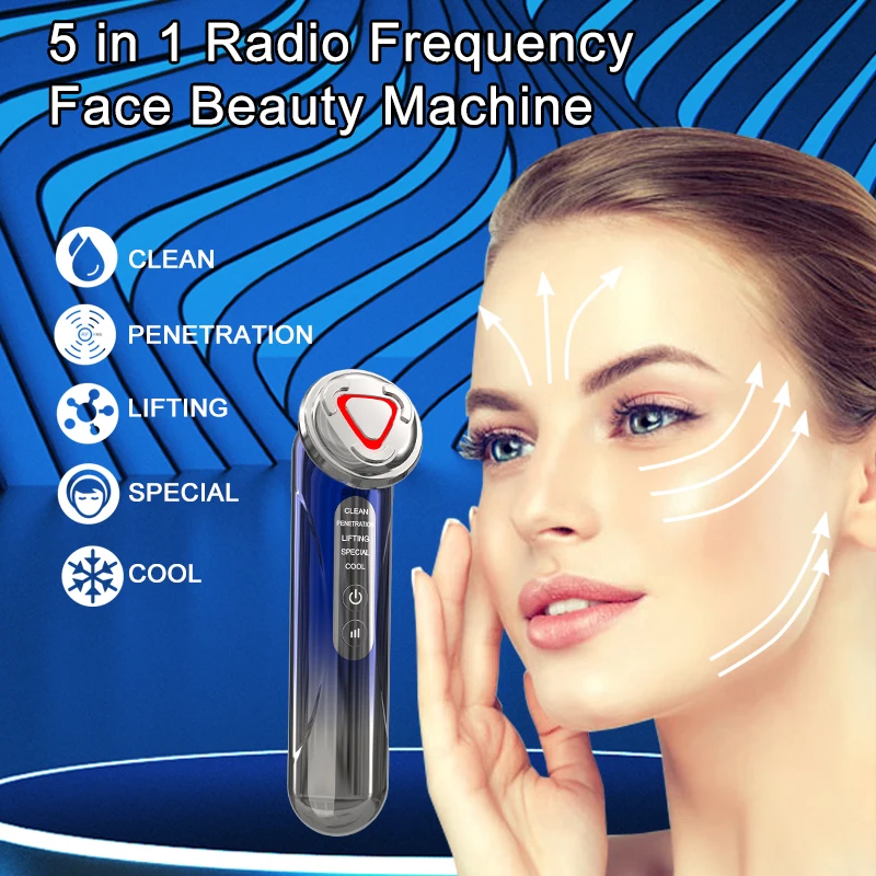 Portable Handheld Facial Massage Beauty Instrument For Cosmetic Application