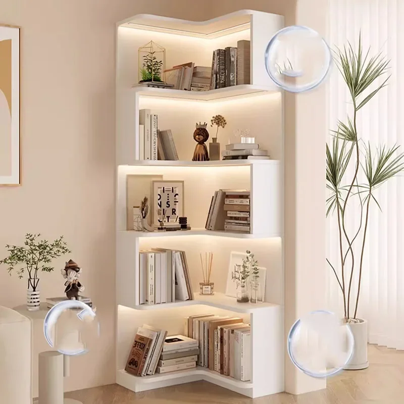 Home Furniture Wood Warehouse Shelf Shelves Room Living Angle Library Storage Cabinet Cube Organizer Display Librero Wooden