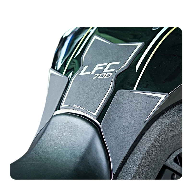 Motorcycle Anti-skid and Heat-resistant Fuel Tank Pad Sticker For BENDA LFC700 Special Frosted Decorative Decal