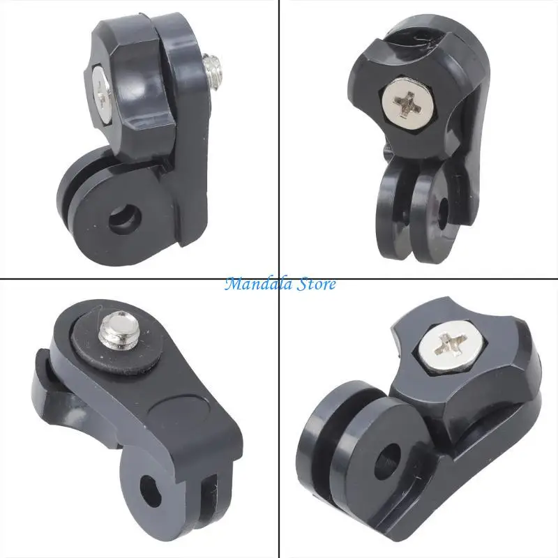 U2JC 2.36x0.98in Tripod Mount Adapter 1/4-Inch Converter Threaded Screws for