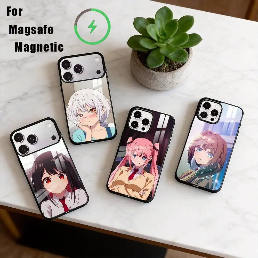 

Tune In to the Midnight Heart Phone Case For iPhone17,16,15,14,13,12,11 Plus,Pro Magnetic For Magsafe Wireless Charging