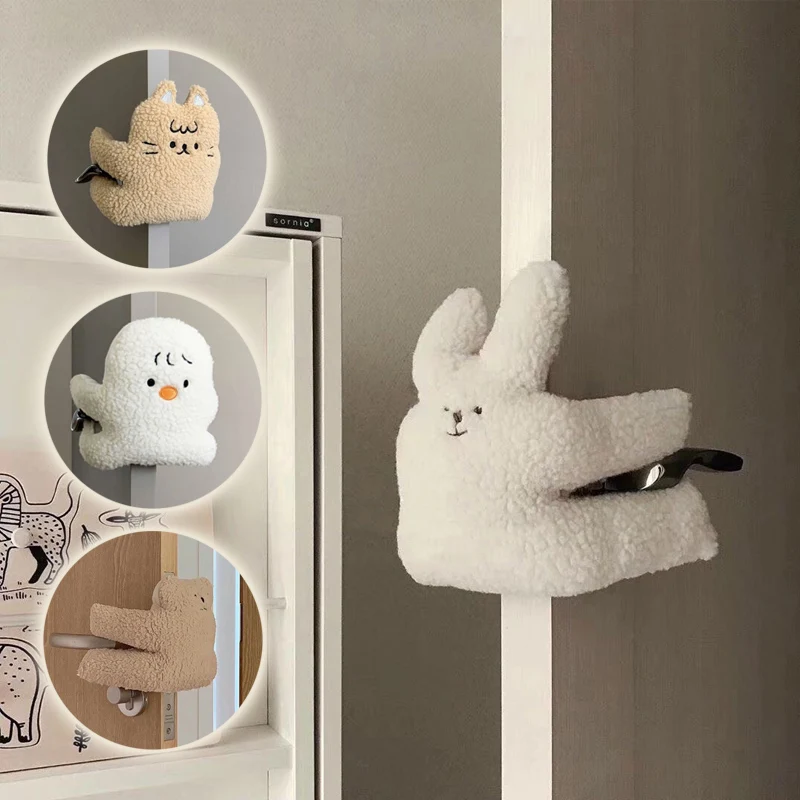 

Finger Safety Guard Doorstop Cute Plush Animal Doll Baby Finger Pinch Protector Door Slam Stoppe Furniture Protect