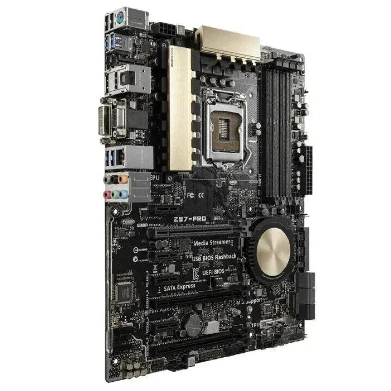 For  Z97-PRO Motherboard Z97 32GB LGA 1150 DDR3 ATX Mainboard 100% Tested Fast Ship - view 3