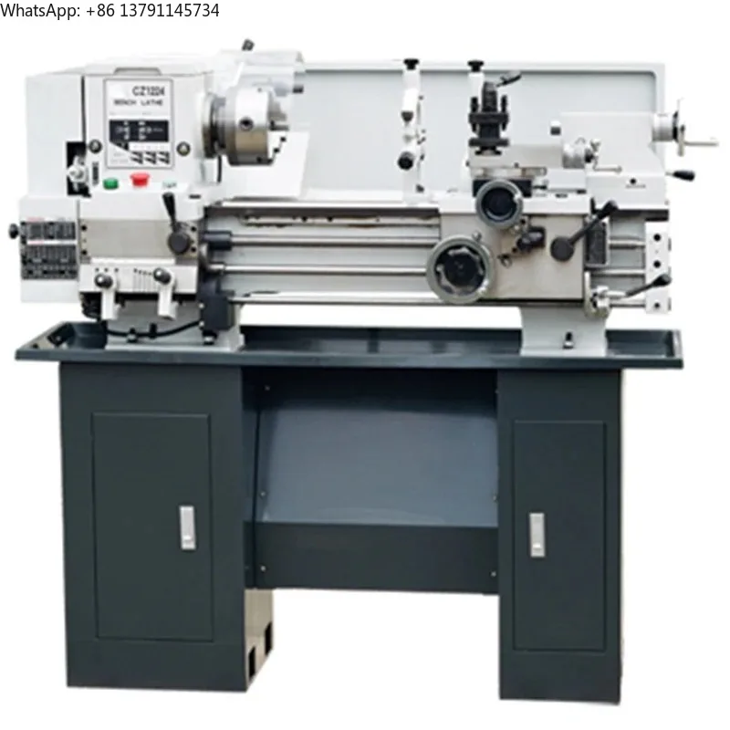 Small New Universal Metal Lathe Machine Bench Top Horizontal Mini CZ1224 CZ1237
