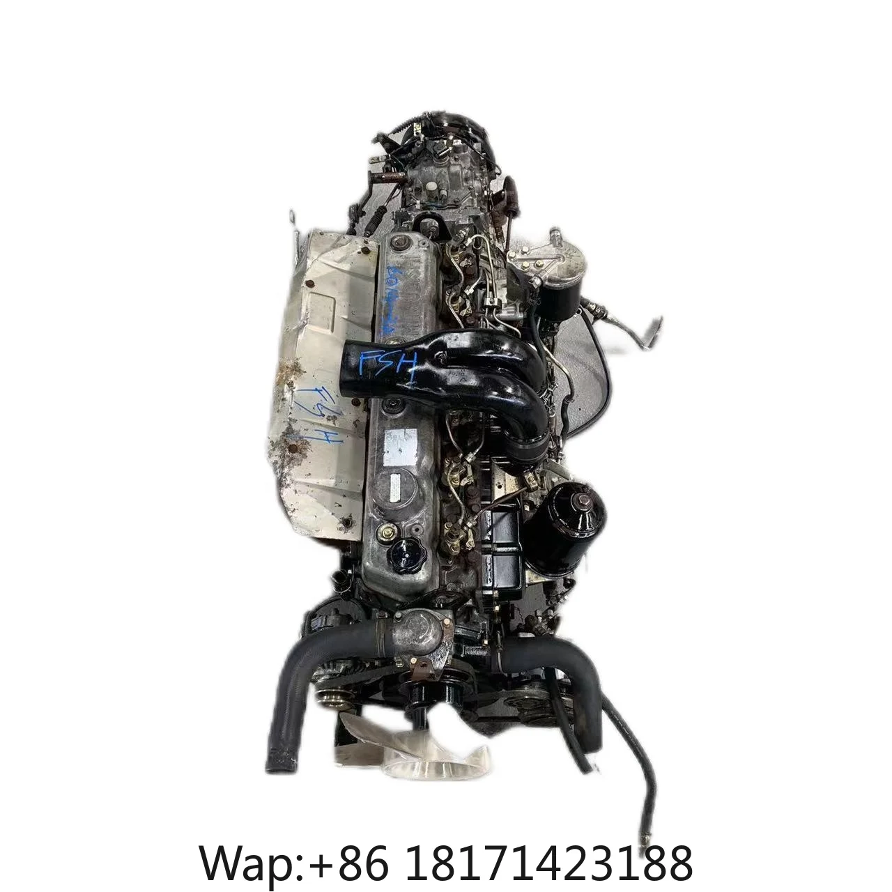 【Hot】Mitsubishi 6D14‑3A 6‑Cylinder Long Block Diesel Engine for Truck GT Premium Car Models