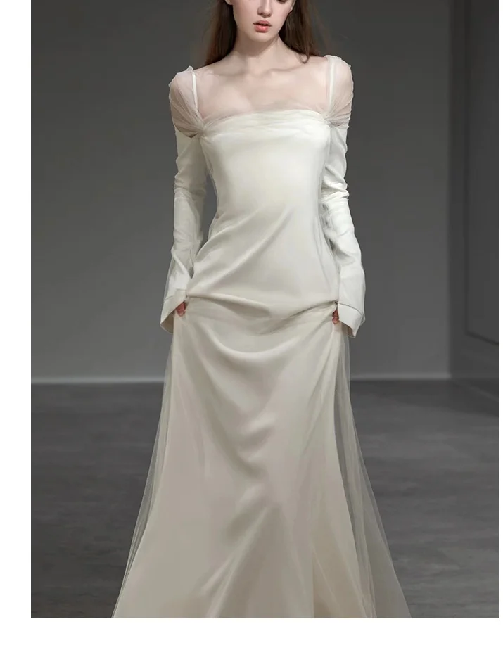 Be a free, elegant, and confident Adore Customized elegant Sexy layered fabric. Evening wedding dress. Special occasion dress.