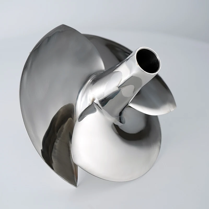 Polished 155mm Diameter Jet Ski Impeller for Yamaha VX1050 WaveRunner VX-C/VX1050A WaveRunner VX Cruiser 3-Blade